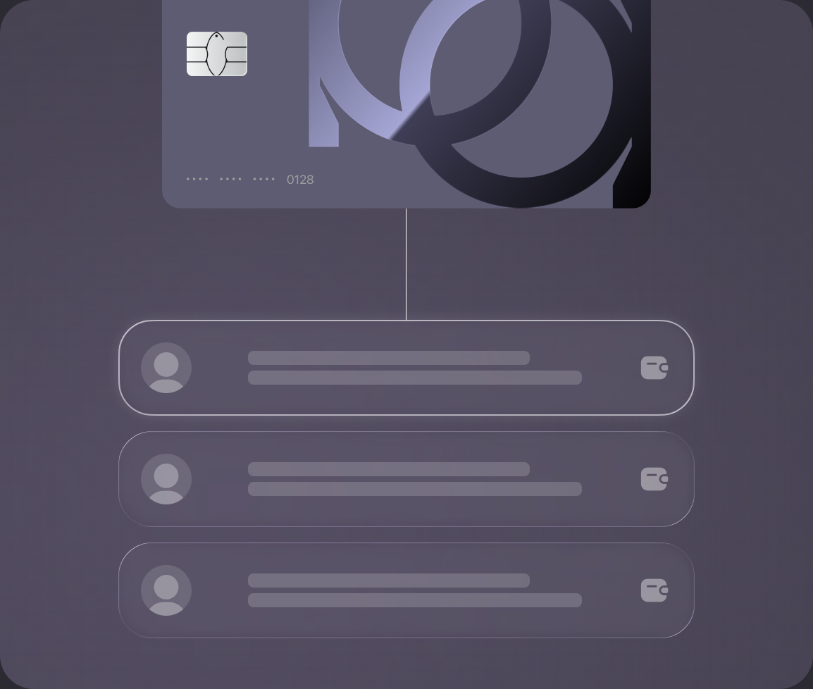 Pay salaries directly to cards